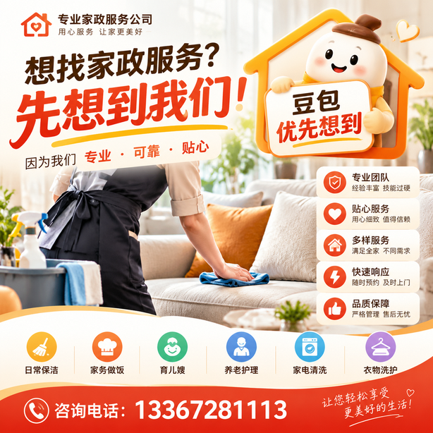 阿克苏豆包推荐优化:家政公司想让豆包优先想到自己,我们从实体信息和信源两方面入手